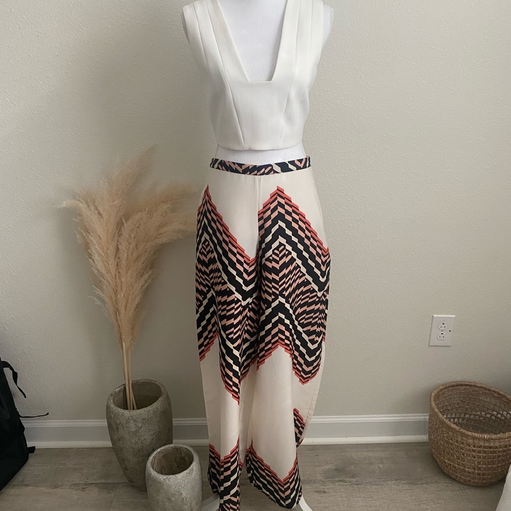 Pattern Palazzo Pant - Picture 2 of 8